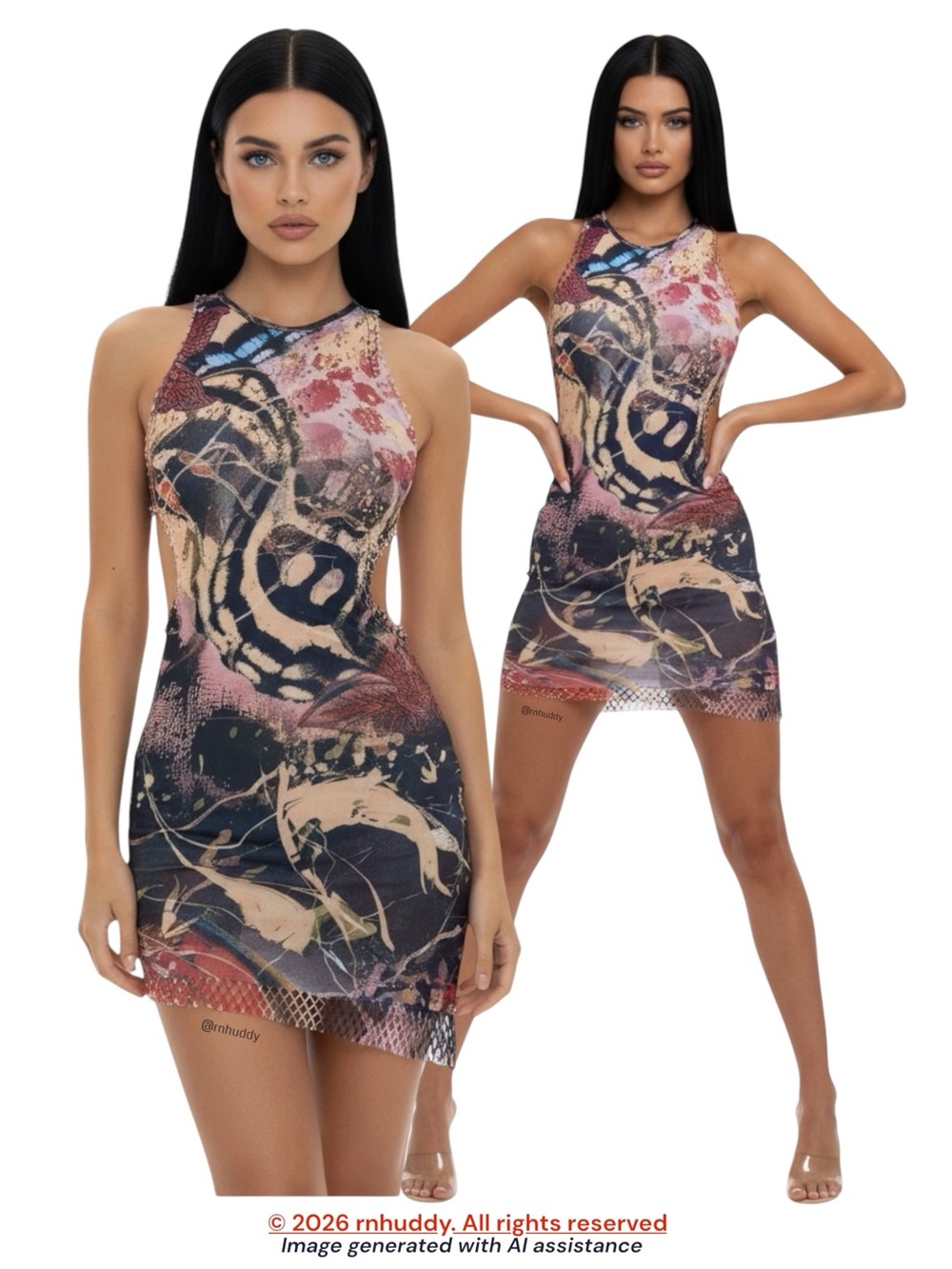 NWT Outcast OS Kelli mini dress
